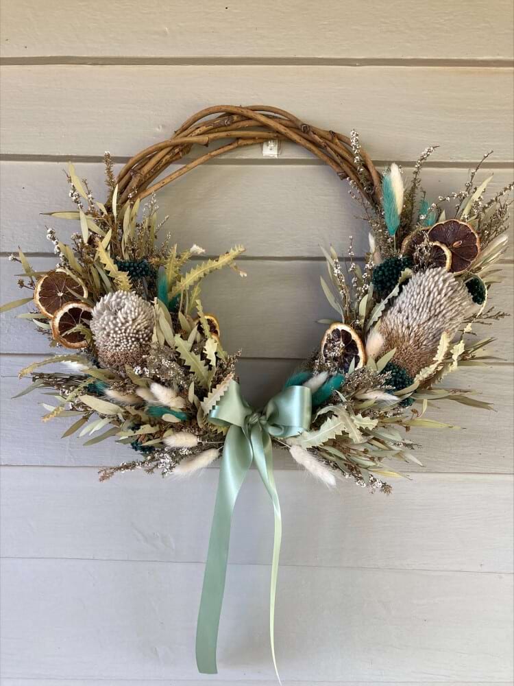 Christmas Wreath-Citrus Pop