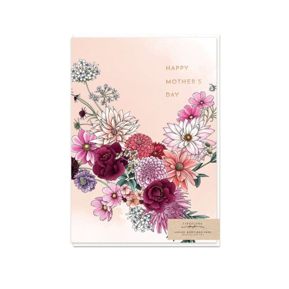 Typoflora Card Mothers Day