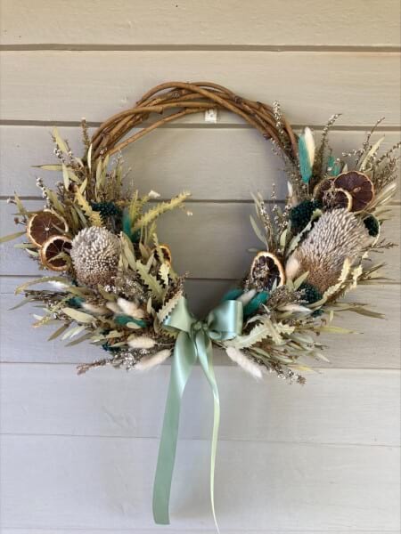 Christmas Wreath-Citrus Pop